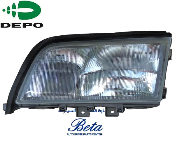 Left Side Headlamp for Mercedes C-Class W202 1994-1996 models, Part Number 2028201761 Left Side Headlamp for Mercedes C-Class W202 1994-1996 models, Part Number 2028201761